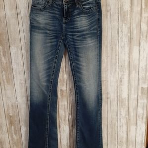 BUCKLE BLACK JEANS WOMENS 24×34 BOOT CUT